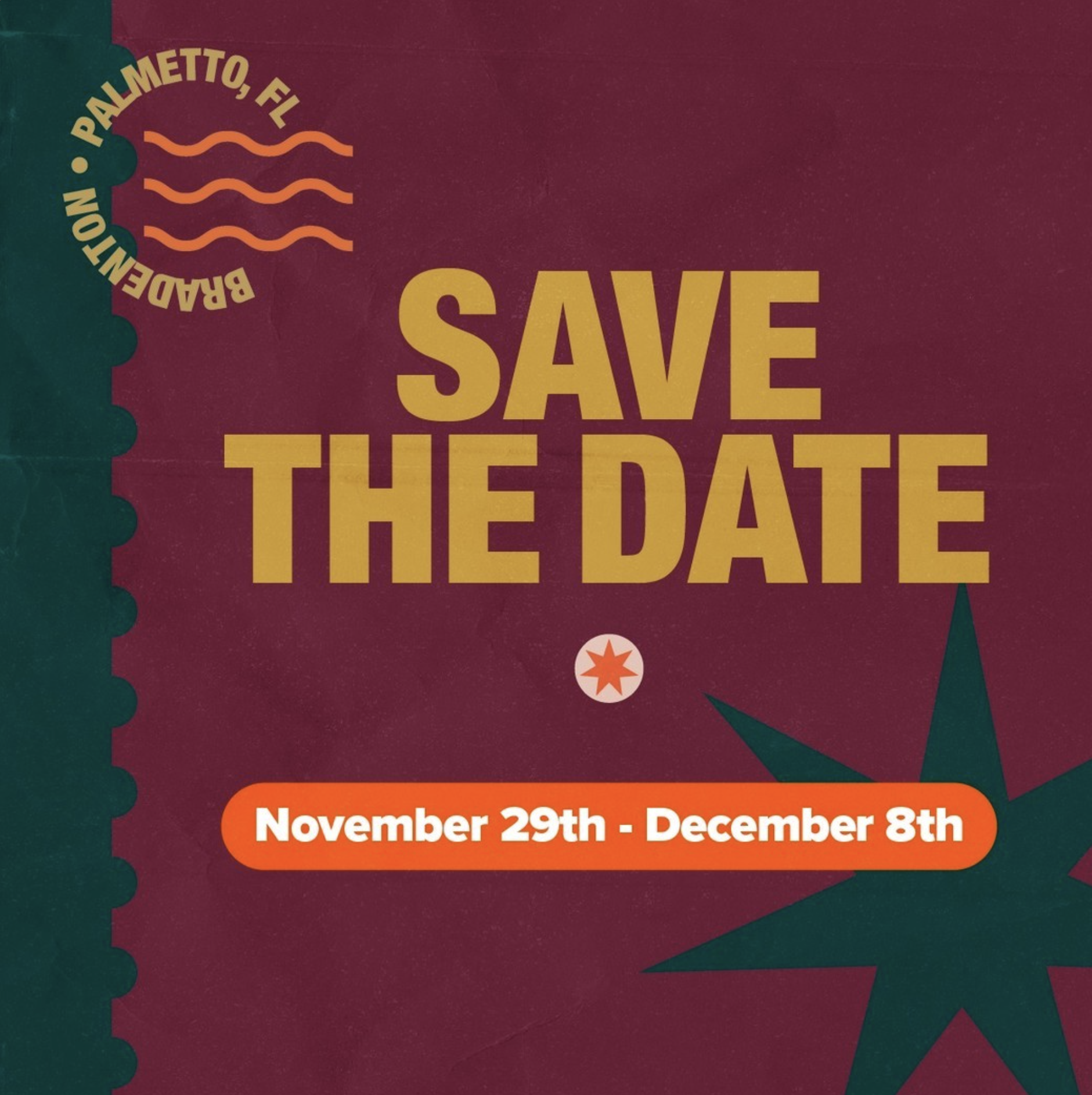 European Holiday Market Save the Date Nov 29 - Dec 8 2024